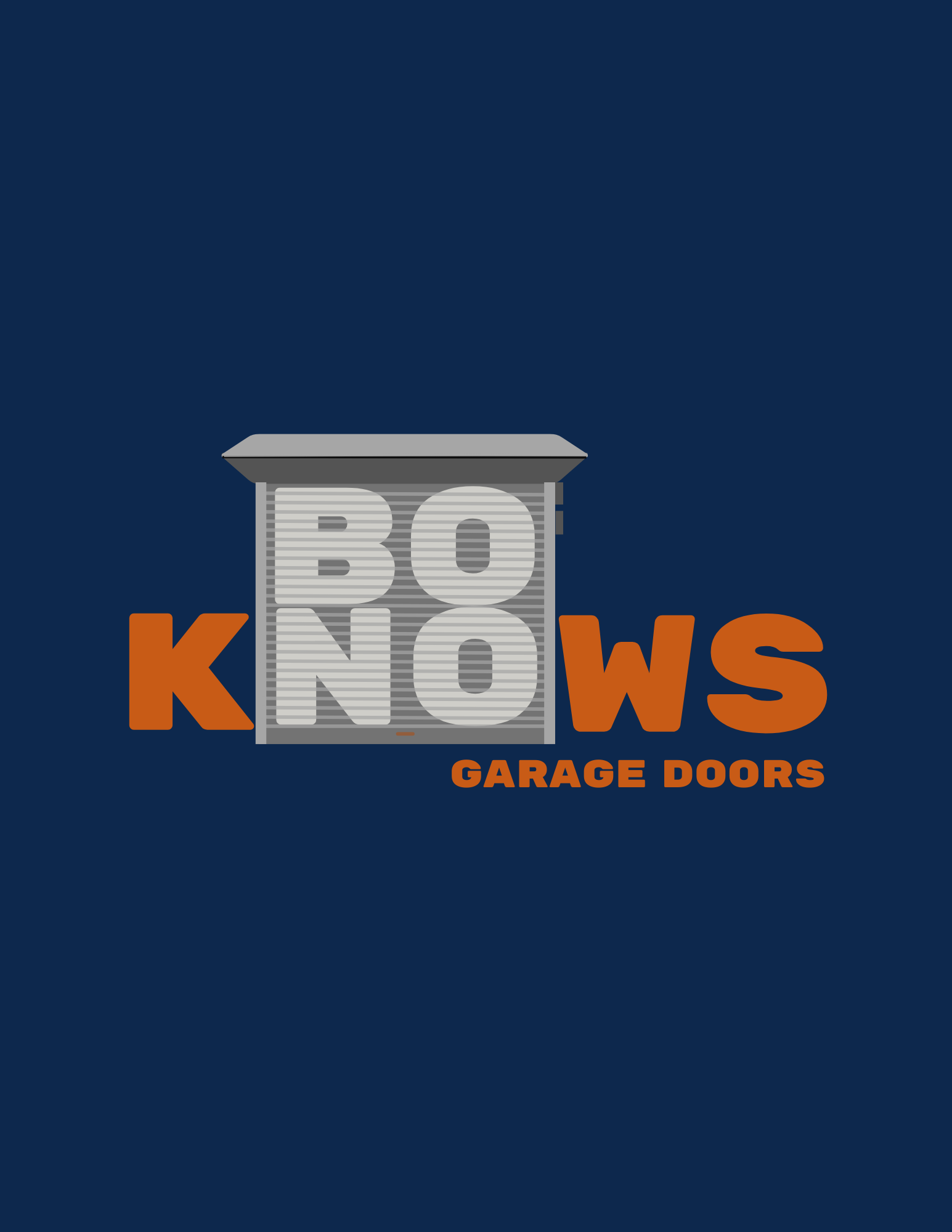 Bo Knows Garage Doors Logo